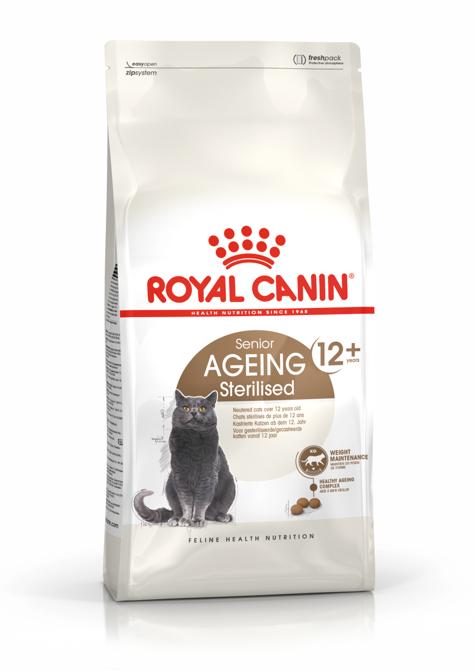 ROYAL CANIN® Ageing Sterilised +12 4kg karma sucha dla kotów dojrzałych, sterylizowanych - Image 2