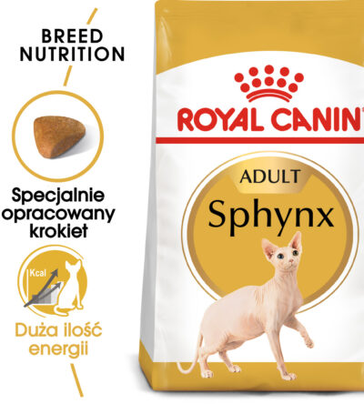 ROYAL CANIN Sphynx Adult karma sucha dla kotów dorosłych rasy sfinks
