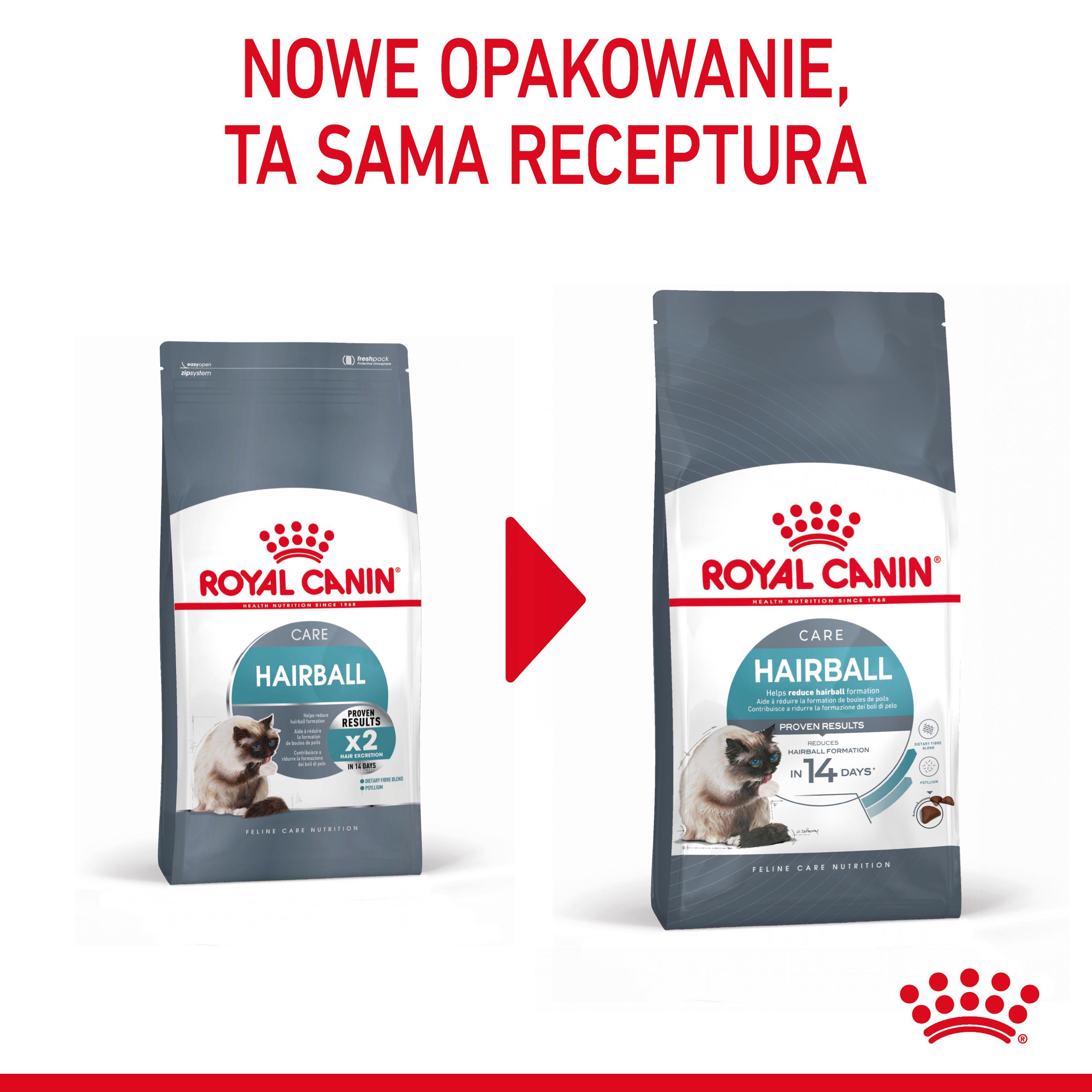 ROYAL CANIN® Hairball Care karma sucha dla kotów dorosłych, eliminacja kul włosowych - Image 9