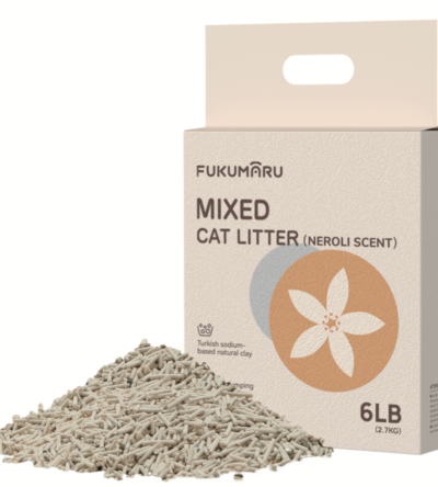 FUKUMARU Mixed Cat Litter (Neroli Scent)  2.7 kg/6 LB