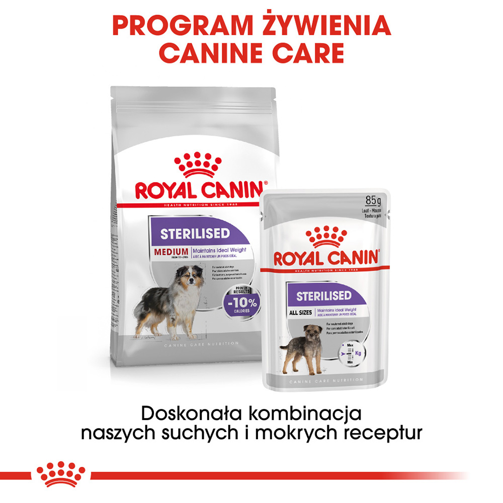 ROYAL CANIN® CCN Medium Sterilised karma sucha dla psów dorosłych - Image 7