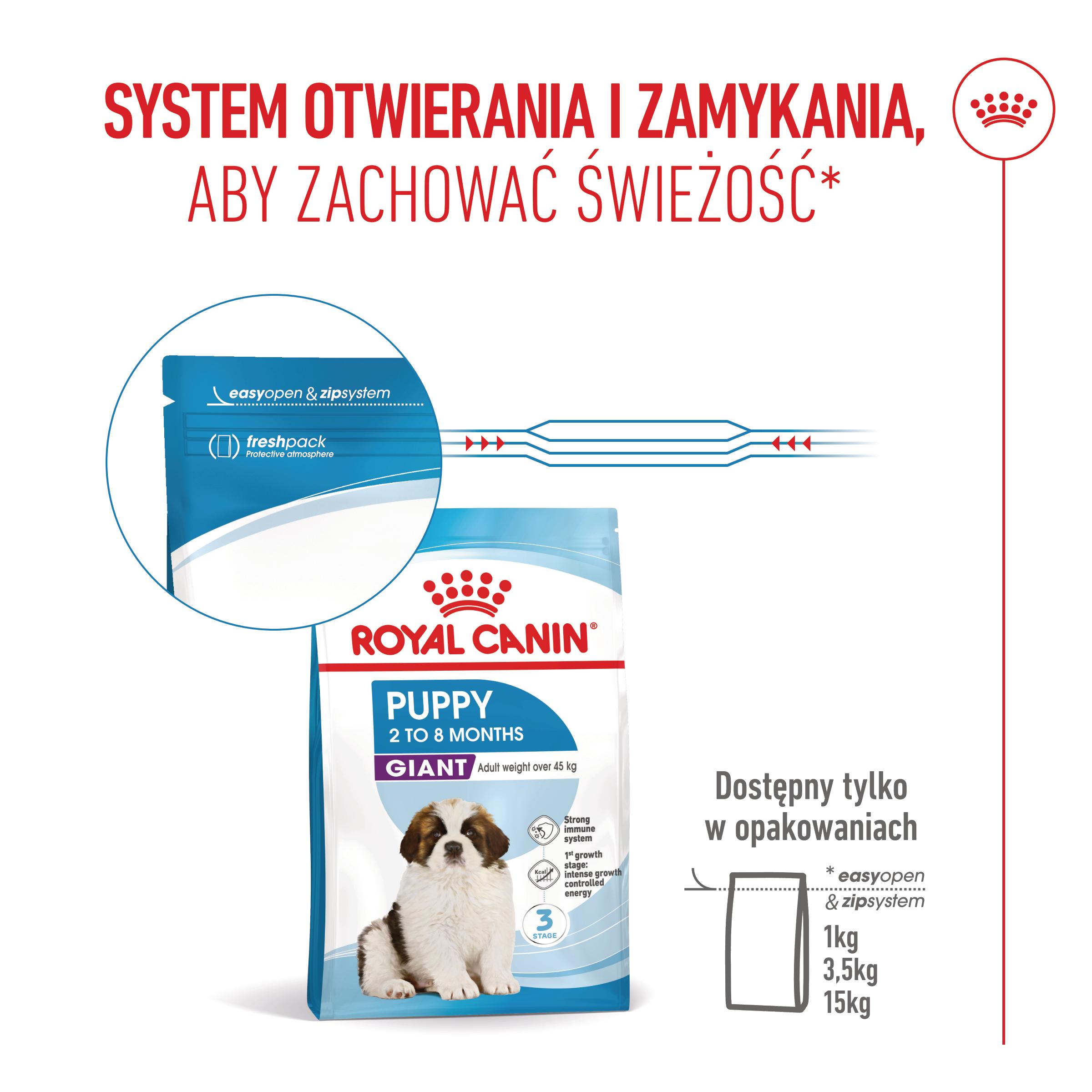 ROYAL CANIN® Giant Puppy 15kg karma sucha dla szczeniąt 15 kg - Image 10