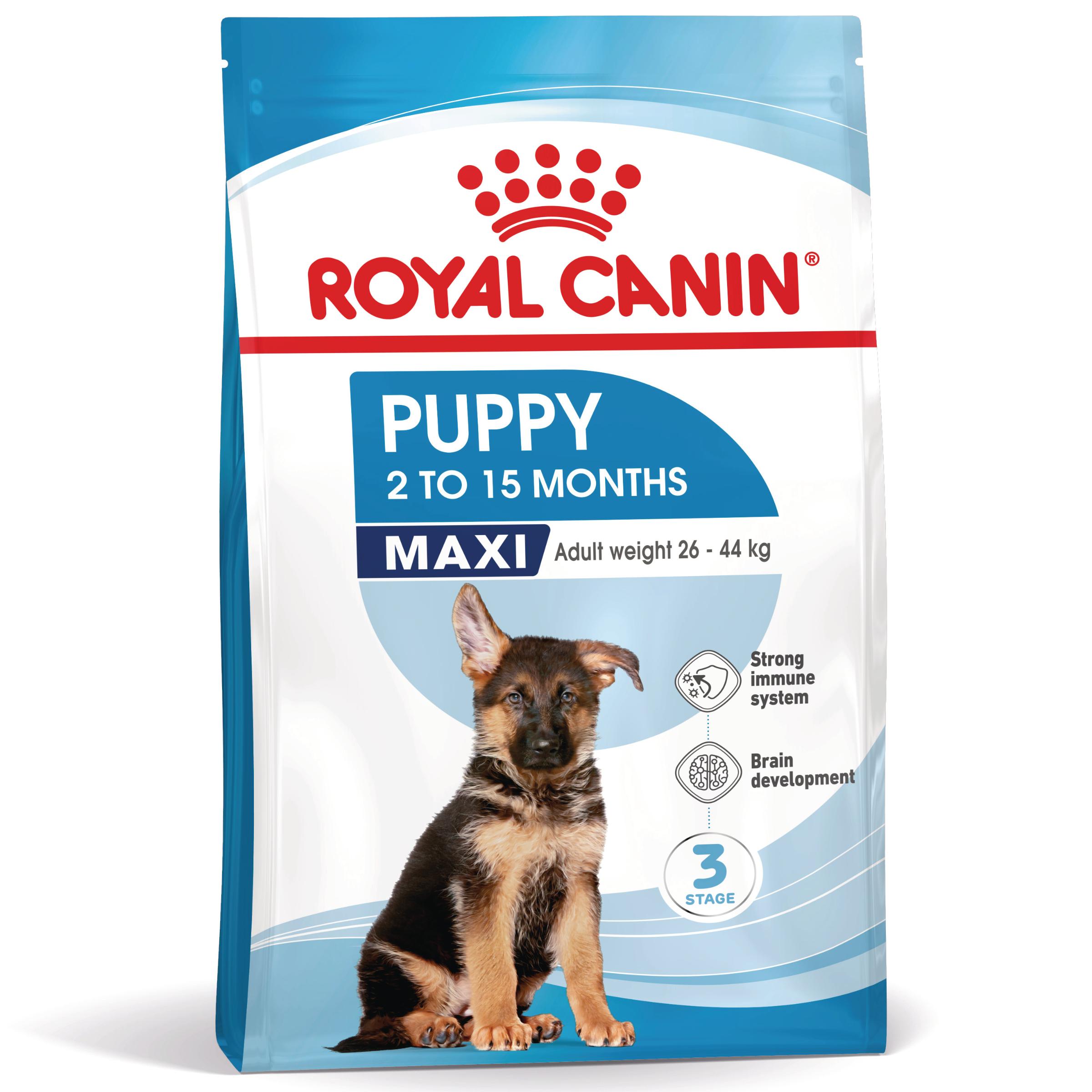 ROYAL CANIN® Maxi Puppy karma sucha dla szczeniąt, od 2 do 15 miesiąca życia, ras dużych