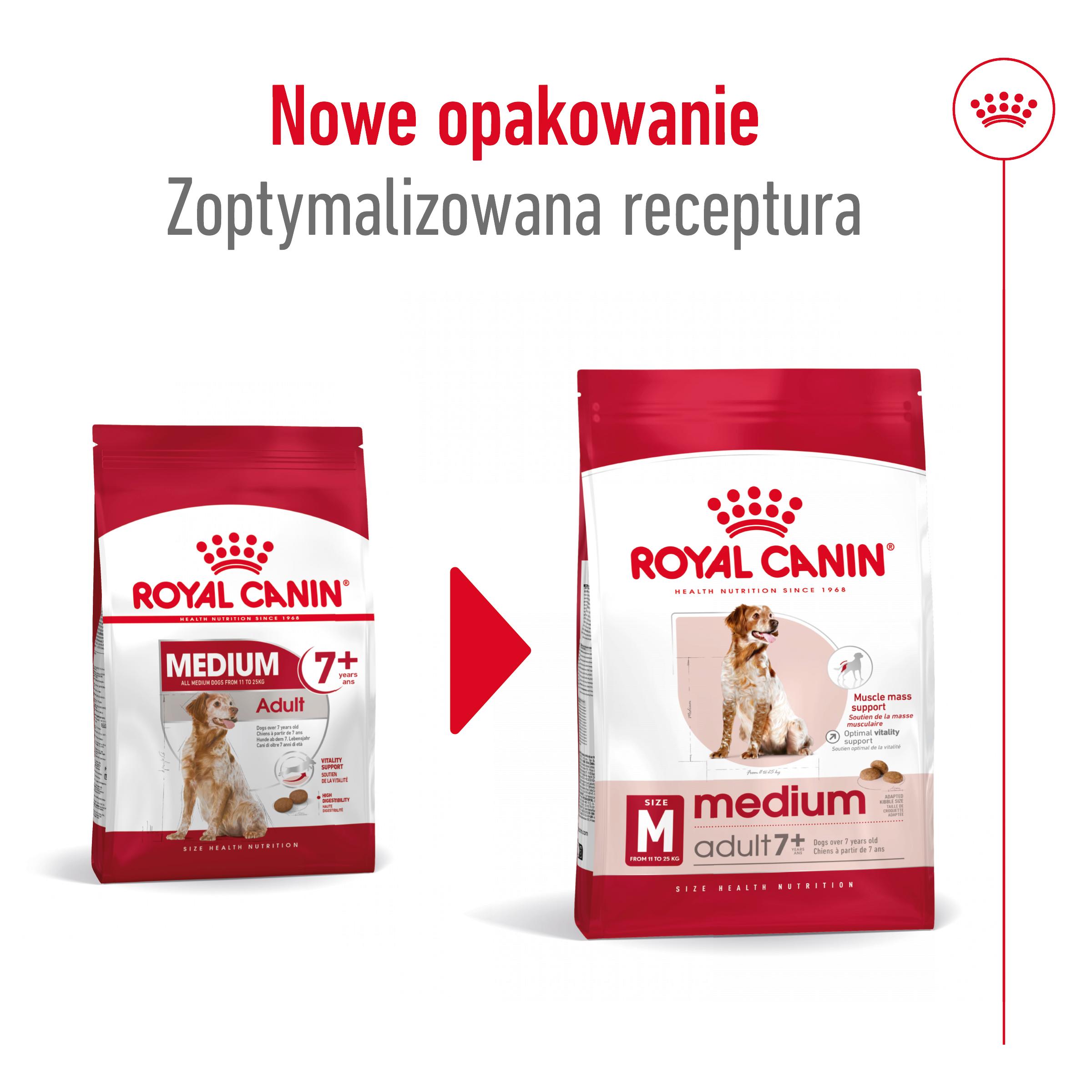 ROYAL CANIN® Medium Adult 7+ karma sucha dla psów 15 kg - Image 10